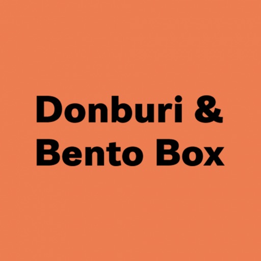 Donburi & Bento Box