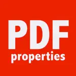 PDF Properties App Cancel