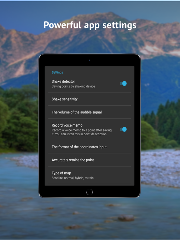 Fisherman Navigator iPad screenshot