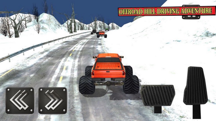 Hill Climb 4x4 Jeep: Snow Road