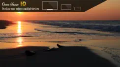 Ocean Sunset HD iPhone image 2
