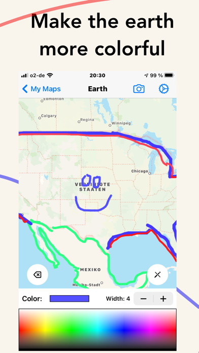MapDraw: Draw on maps screenshot 4
