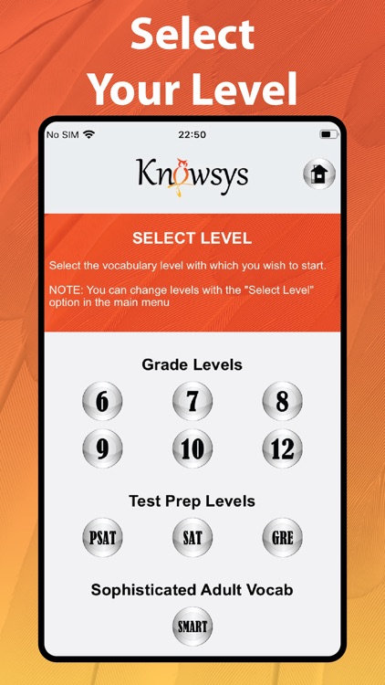 Vocabulary Games by Knowsys screenshot-0