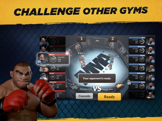 MMA Manager: Fight Hard iPad app afbeelding 5