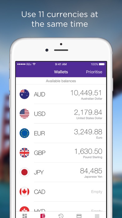 Global Wallet® Screenshot