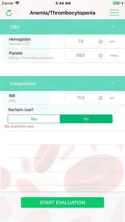 SynapticMD Anemia Workup screenshot-5
