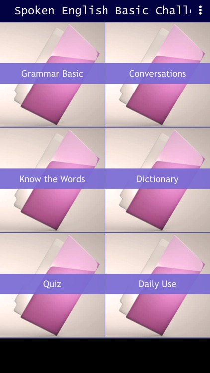 Spoken English Basic Challenge