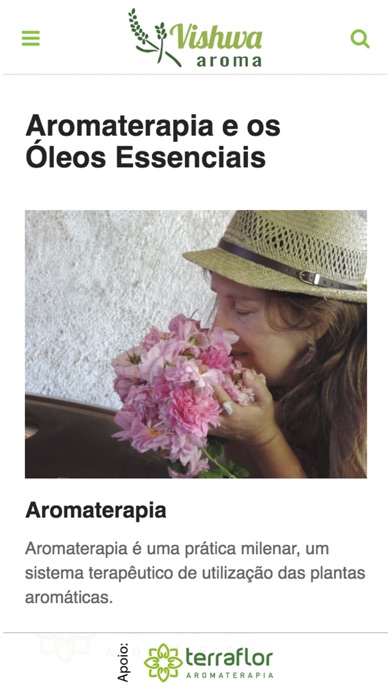 Guia de Aromaterapia Screenshot