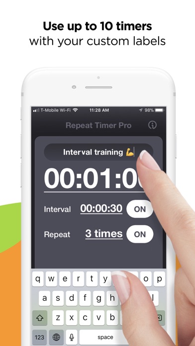Repeat Timer Pro: Countdown Screenshot