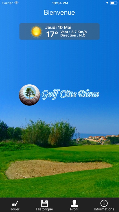 Golf Cote bleue Screenshot