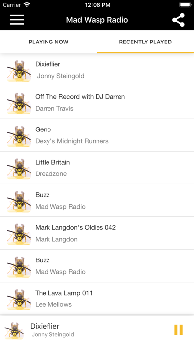 Mad Wasp Radio screenshot 2