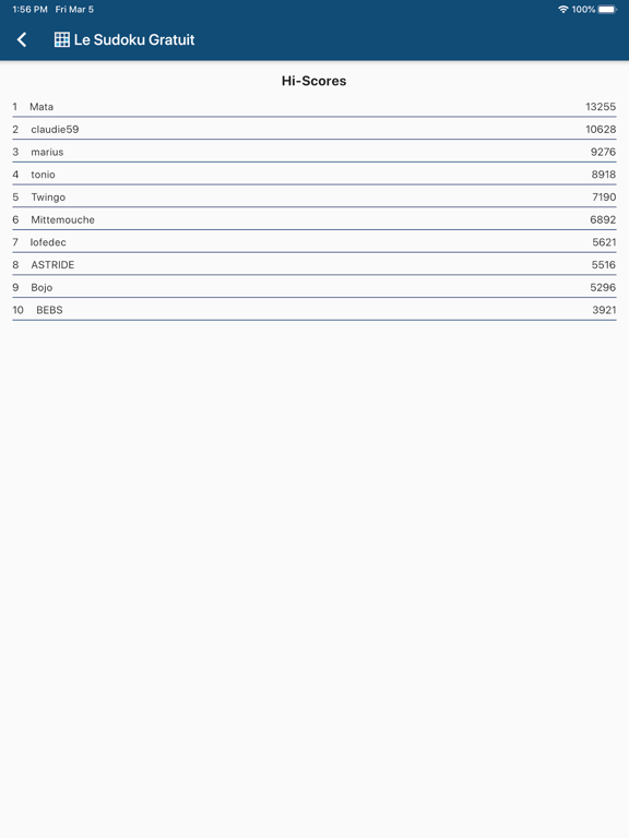 Screenshot #5 pour Le Sudoku G