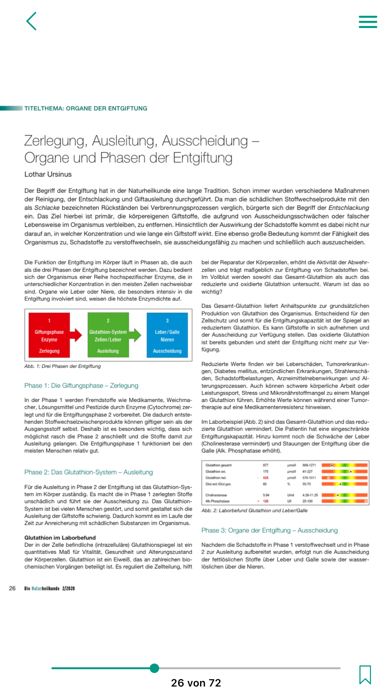 Naturheilkunde Umweltmedizin Screenshot
