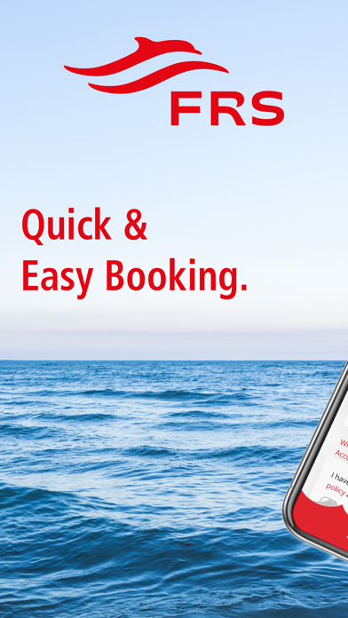FRS Travel ferry booking Screenshot