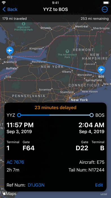 FlightStatus Screenshot