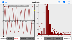 AnaHertz - Frequency Analysis screenshot
