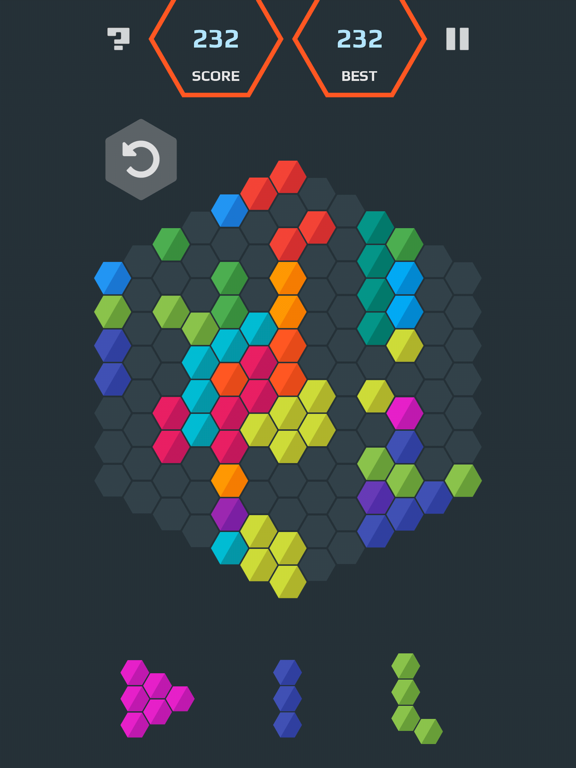 Screenshot #4 pour HexaMania Puzzle