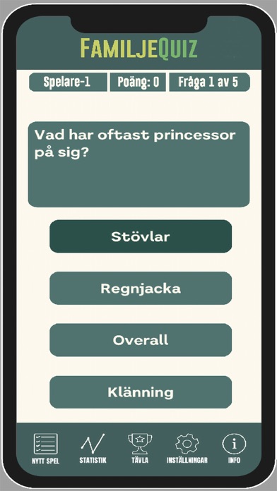 FamiljeQuiz Screenshot