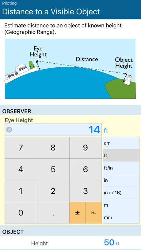 Boating Calcs