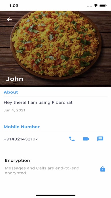 Fiberchat - Messenger Theme Screenshot