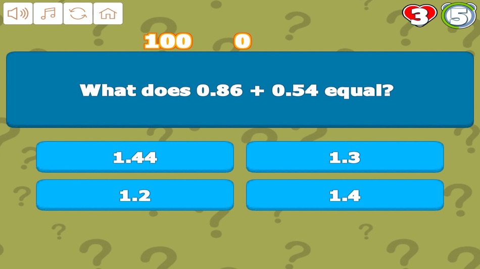 #4. Grade 5 Math Trivia (iOS) Podle: Incuvation Labs LLC