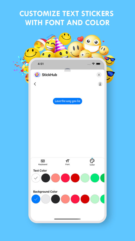 #5. StickHub: Yes No Reverse Maker (iOS) 由: Trang Dao