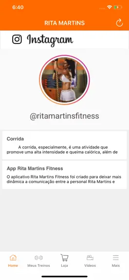 Game screenshot Rita Martins Fitness hack