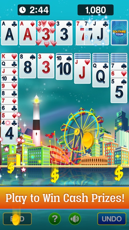 Solitaire Tour - Skillz Cash screenshot-0