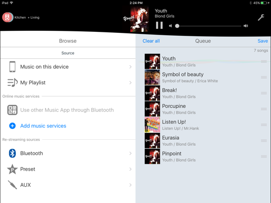 Screenshot #5 pour Panasonic Music Streaming