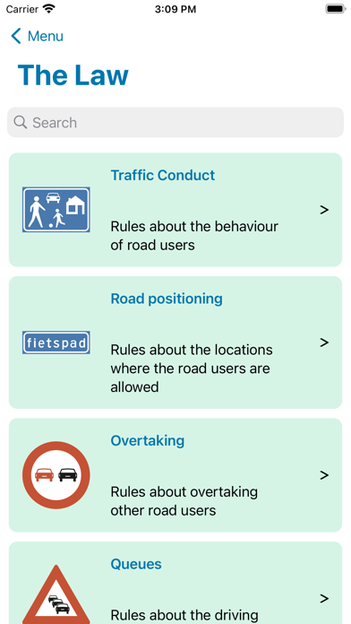 Traffic Lessons Screenshot