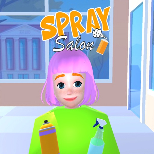 Spray salon 3D icon