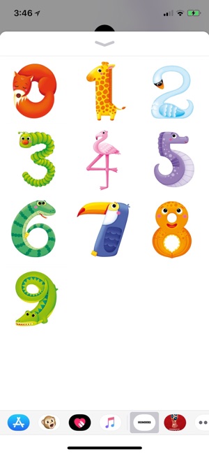 Numbers Sticker App(圖2)-速報App