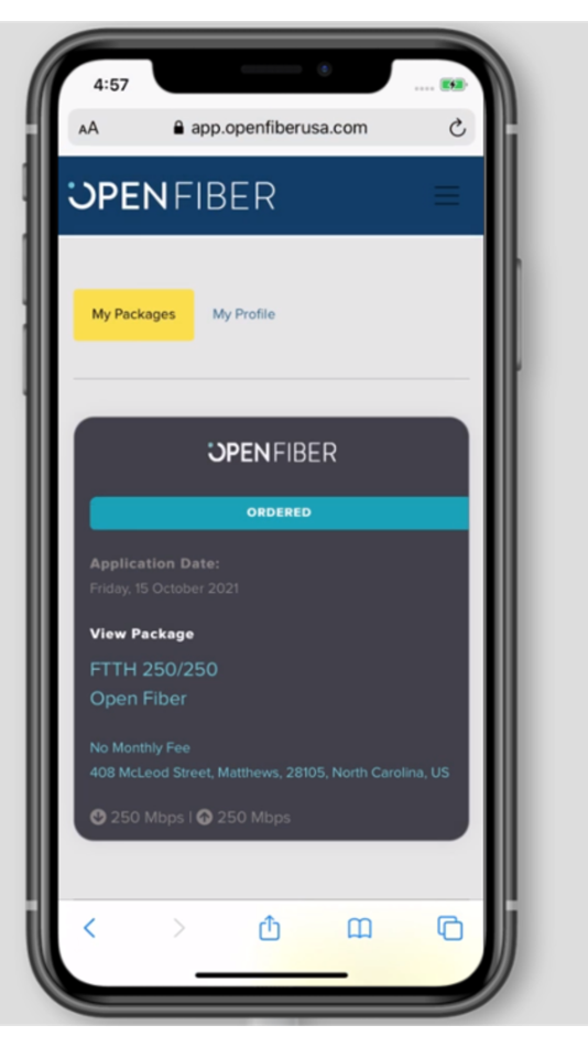 #4. Open Fiber USA (iOS) 来自: Automation Incorporated