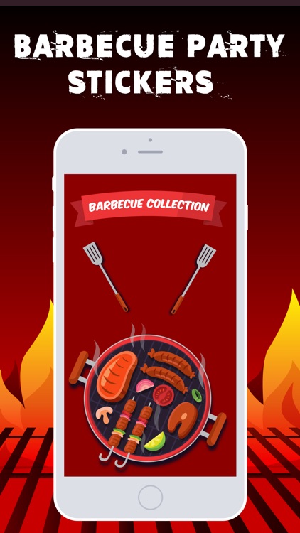 Barbecue Party Stickers