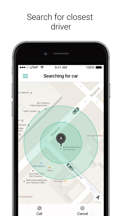 UTAP - order taxi and courier