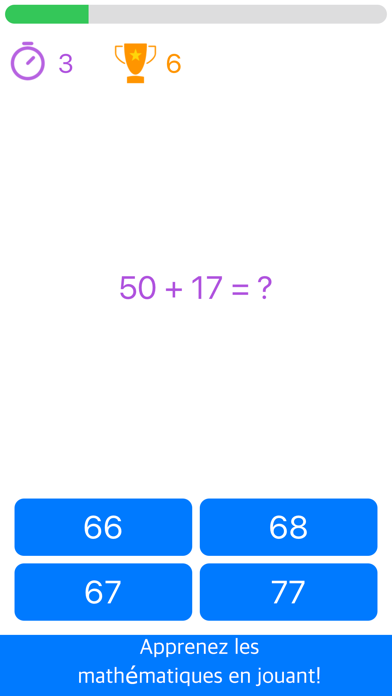 Screenshot #1 pour Jeux de math