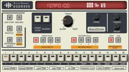 egdr909 drum machine lite iphone resimleri 2