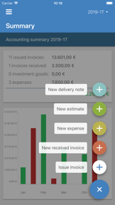 Contasimple – Invoices screenshot