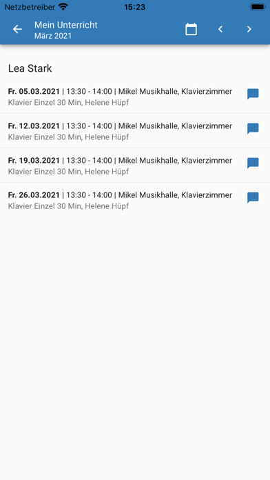 Musikschule Lippstadt Screenshot
