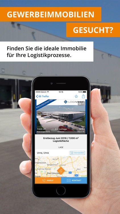 Gewerbegebiete - Logistik Immo screenshot-3