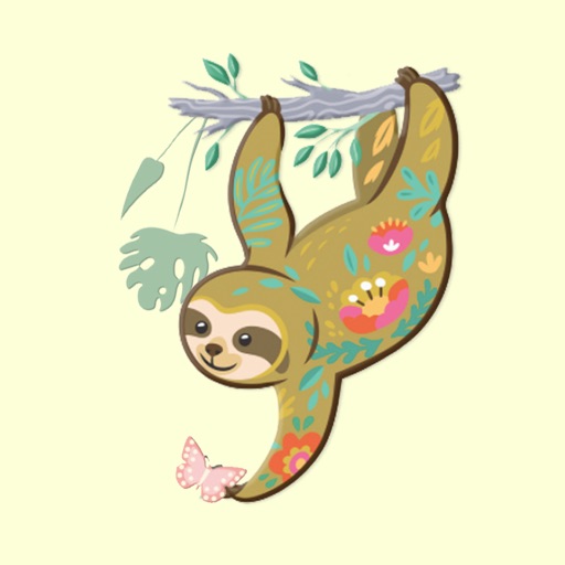 Sloth Wildlife Stickers