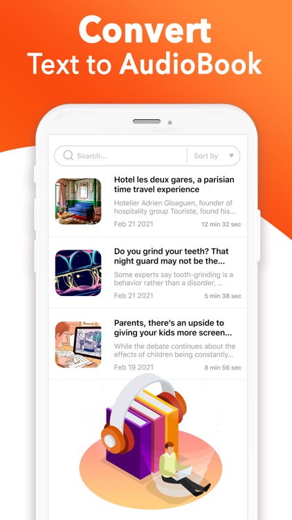 Text To Speech : Audio Books screenshot-3