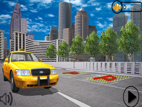 Crazy City Taxi Car Driver 3D на iPad