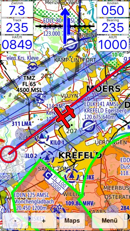 Flymap - Moving Map System screenshot 2 of 3
