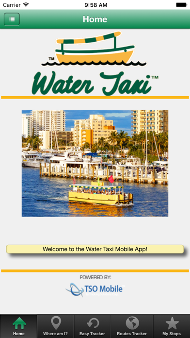 Screenshot #1 pour Water Taxi Tracker