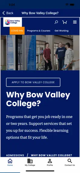 Game screenshot Bow Valley College Assist hack