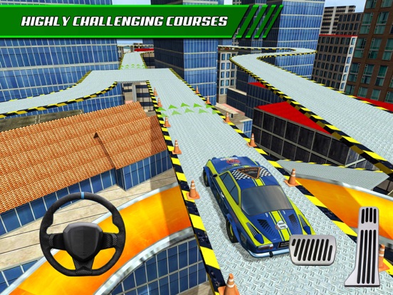 Roof Jumping: Stunt Driver Sim iPad app afbeelding 3