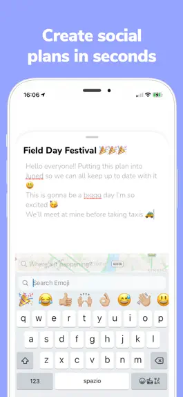 Game screenshot Juned - Make social plans apk