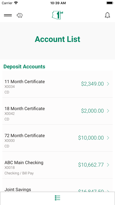 1st Bank Yuma Screenshot