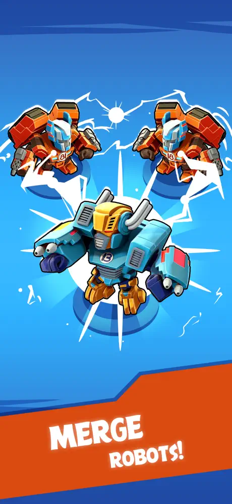 Merge Robots - Idle Games